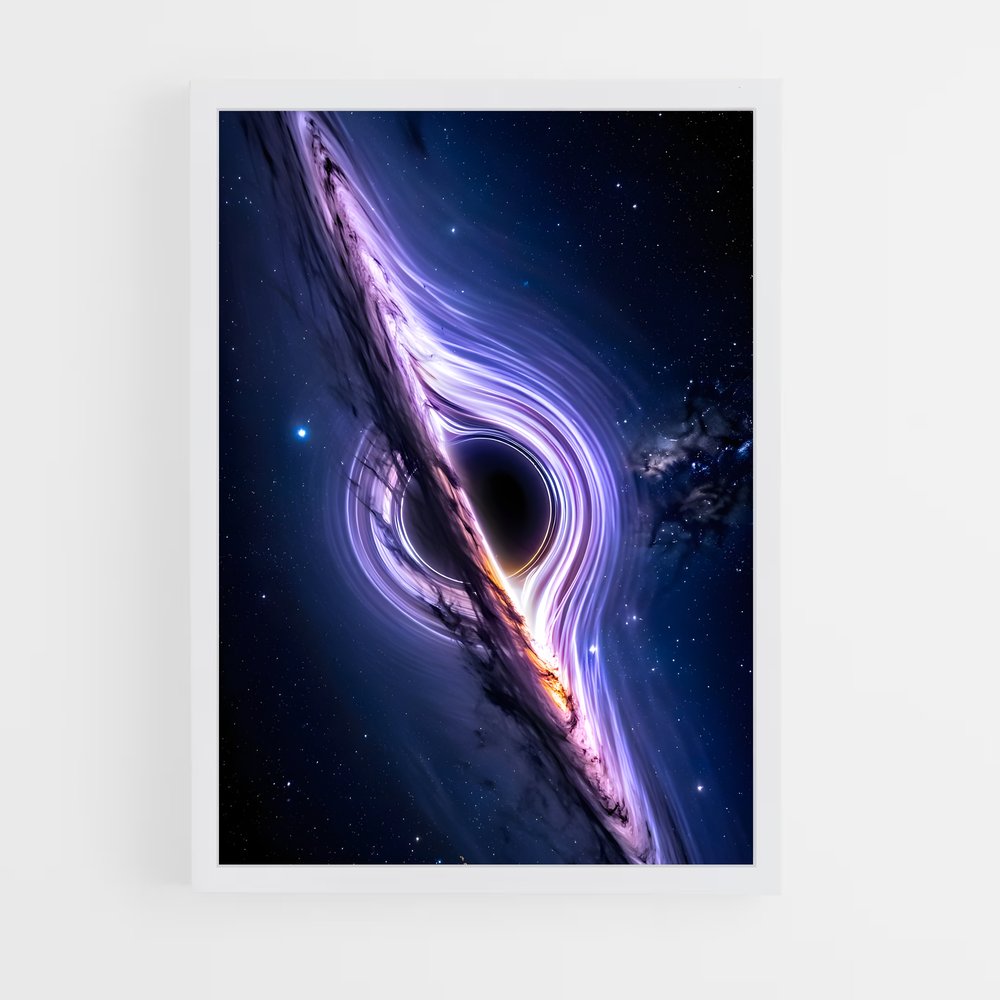 Poster Étonnant galaxie de l'œil noir (vue 3)